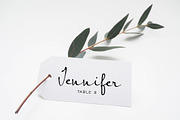 Echo Falls Modern Script, a Script Font by INKMETHIS (Thumbnail 5 of 6)