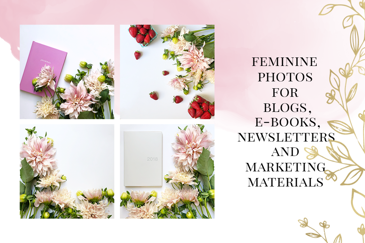Summer Flowers Instagram Bundle, a Nature Photo by Instagram templates E.B. (Photo 2 of 3)