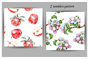 Watercolor apples., an Object Graphic by Gulnara Khadeeva (Thumbnail 4 of 4)