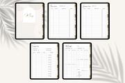 Undated Digital Life Planner iPad, a Templates & Theme by HoneyGlowStudioCo (Thumbnail 6 of 9)
