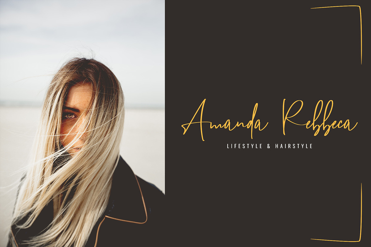 Radines || Handlettered Script preview 6
