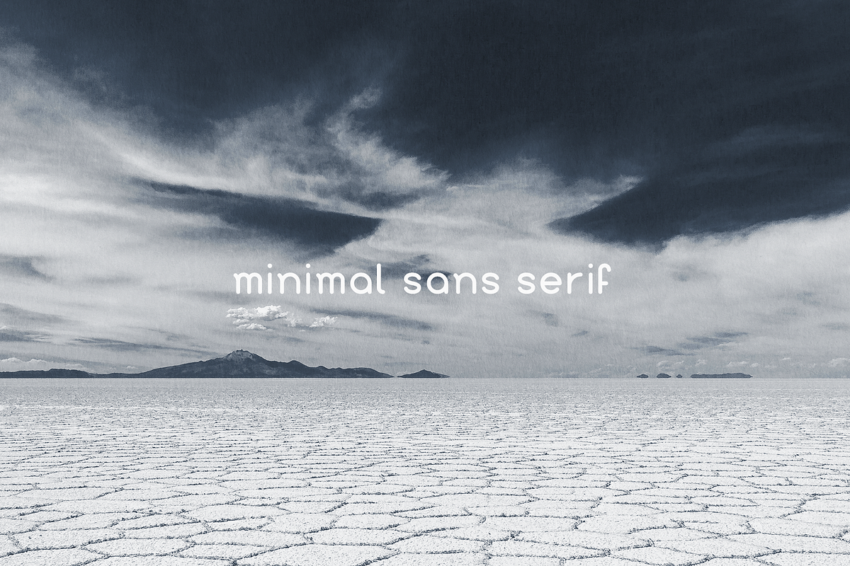 Neptune | A minimalistic font design, a Sans Serif Font by matteomueller (Photo 5 of 7)