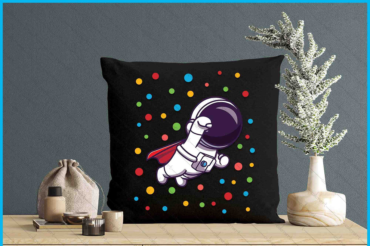 Dot Day Astronaut Kids SVG PNG, an Object Graphic by Creativeusart (Photo 4 of 4)
