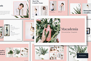 Macademia - Powerpoint Template, a Presentation Template by deasign (Thumbnail 1 of 10)