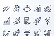 42 Banking Payment Outline Icons, an Outline Icon by adenpinkstore (Thumbnail 5 of 18)