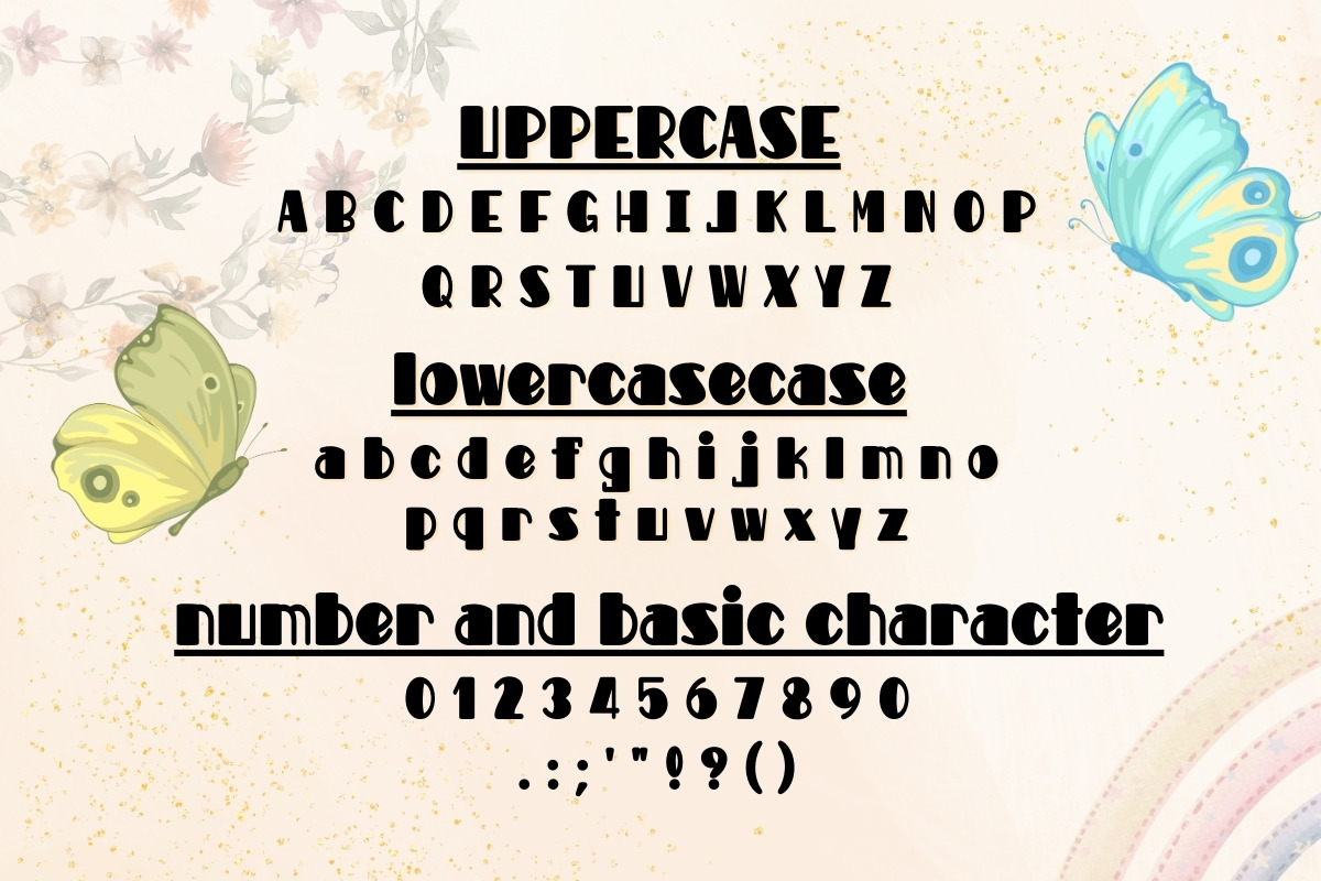 Pastel Sky - Display Handwritten, a Handwritten Font by Charmingbear59.design (Photo 5 of 5)
