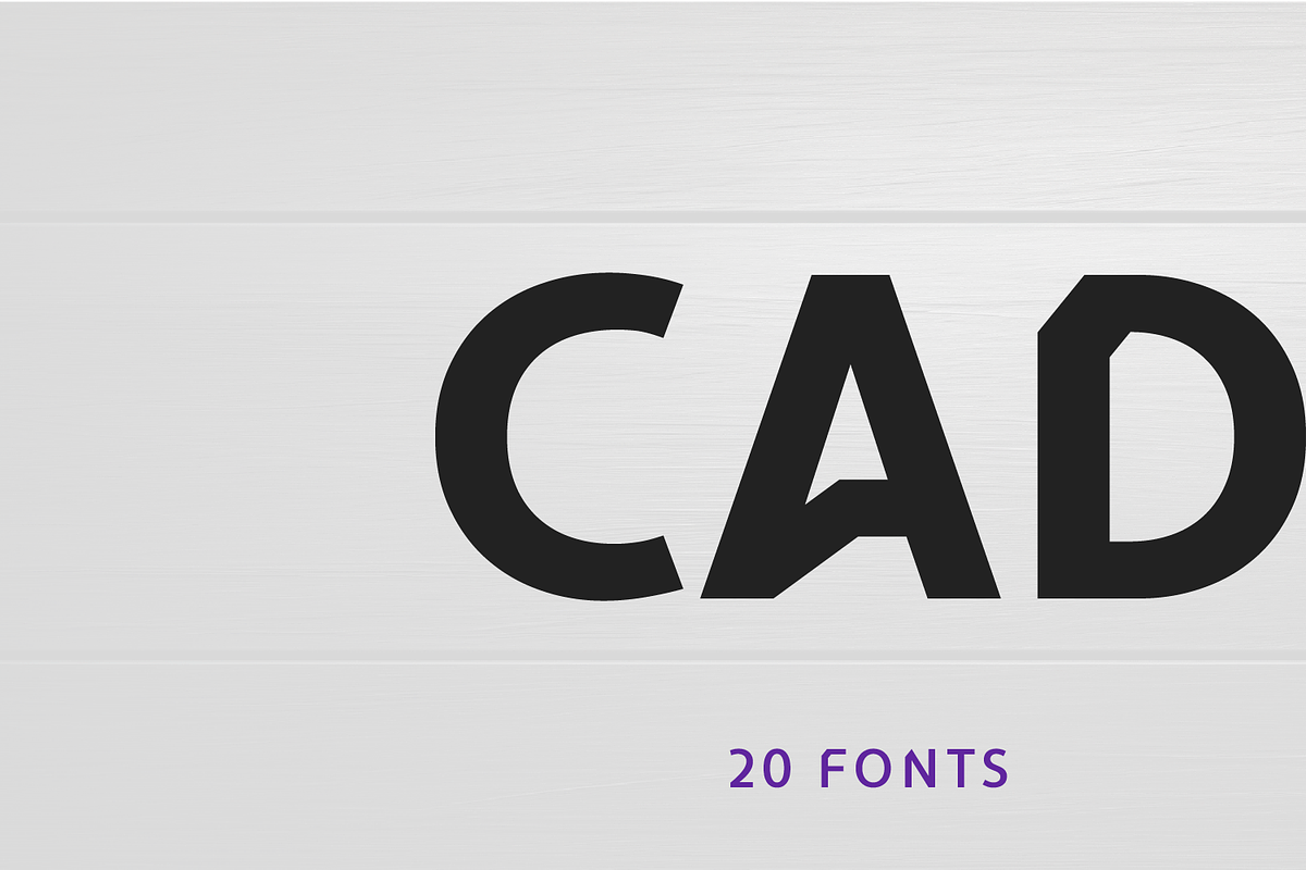 CAD Typeface