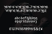 Sandoge | Blackletter Font, a Blackletter Font by Pentagonistudio (Thumbnail 8 of 10)