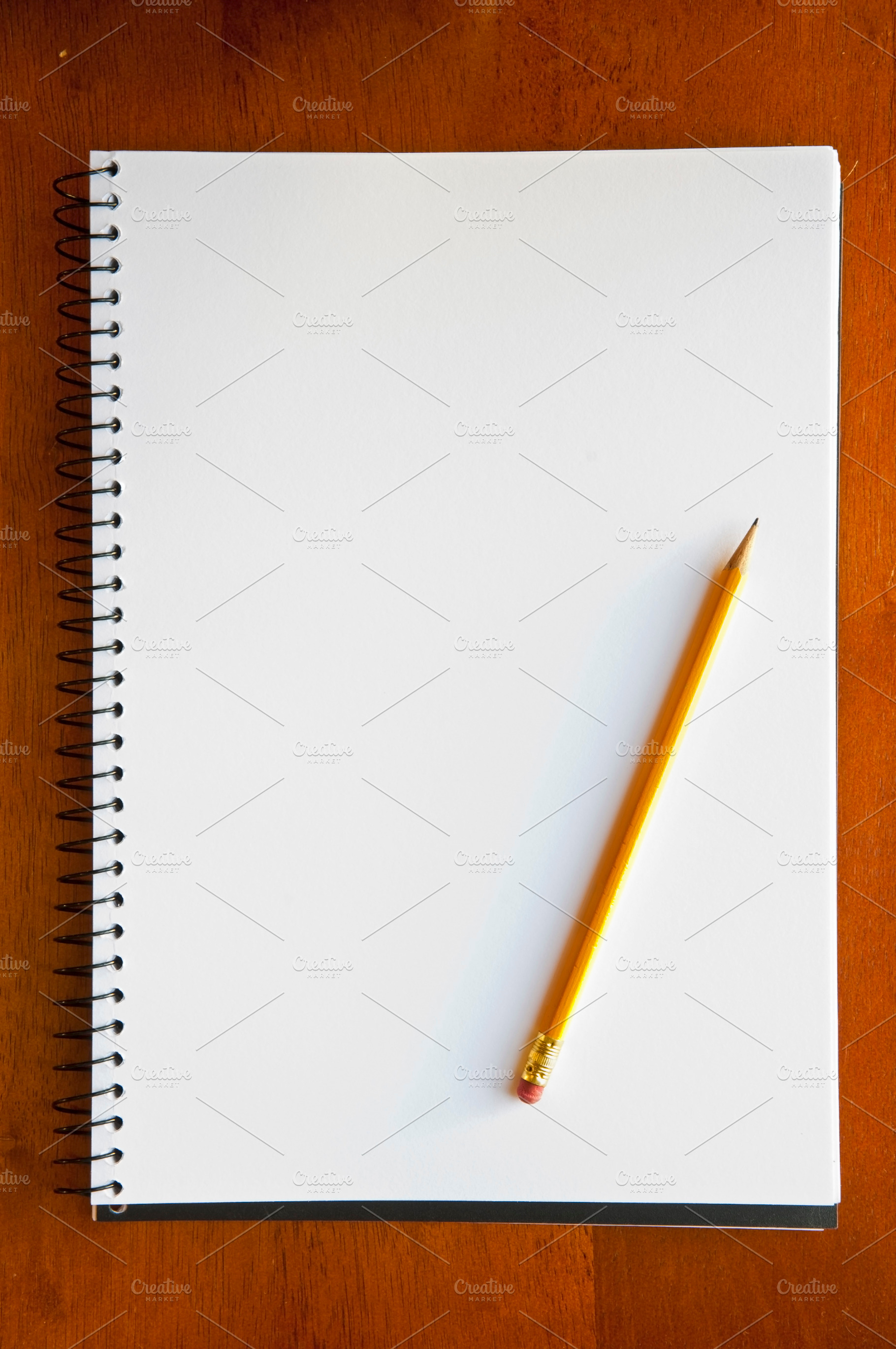 Spiral Notebook Background, a School & Education Photo by THP Creative