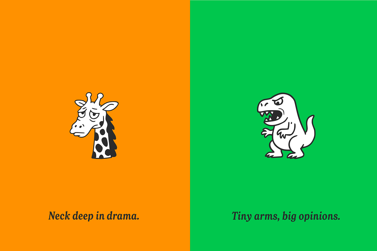 Playful Pals – Cute Animal Vector Se, an Object Graphic by Orbit Studio Shop (Photo 11 of 14)