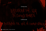 Wounds, a Font by dawnland (Thumbnail 3 of 5)