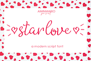 Star Love, a Script Font by AMINMARIO (Thumbnail 1 of 12)