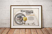 Vintage Certificate Templates, a Stationery Template by inshader (Thumbnail 10 of 12)