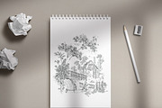 Stationery Mockup Kit, a Books & Magazine Mockup by Ruben Stom (Thumbnail 5 of 19)