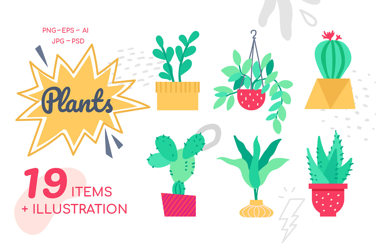 Potted Plants Bundle, a Templates & Theme by Boyko Pictures (Photo 1 of 12)