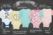 Baby Onesie Mock Ups UPDATE, an Apparel Mockup by JSquarePresents (Thumbnail 5 of 13)