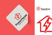 Power House Logo Template, a Branding & Logo Template by Logo Lab (Thumbnail 1 of 3)