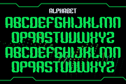 Digital Caliper-Futuristic Typeface, a Handwritten Font by MaikoHatta (Thumbnail 3 of 9)