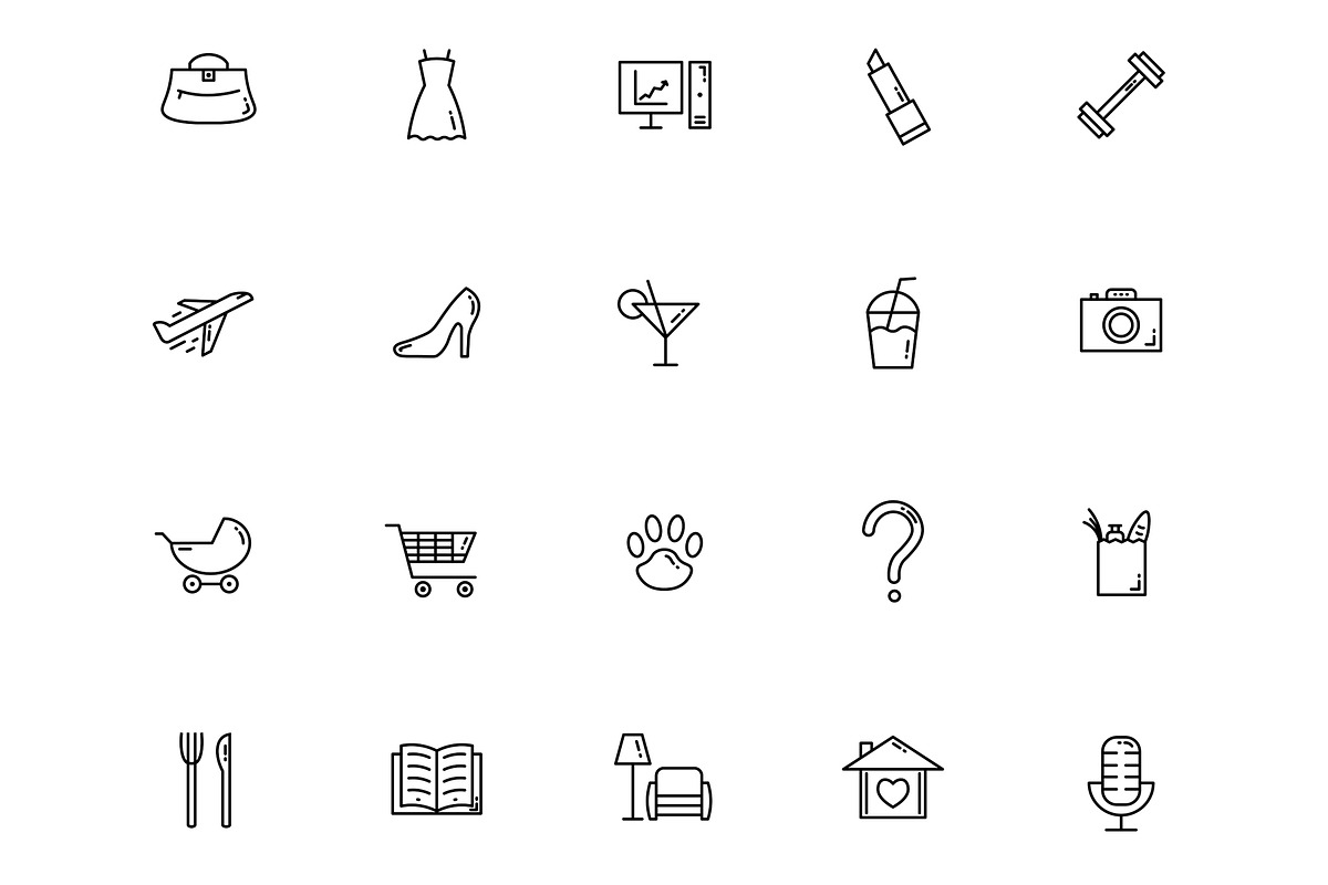 Instagram Highlights Icon Set, an Icon by Marham Labeling Co (Photo 2 of 2)