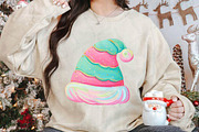 Cute Retro Christmas Santa Hat Desig, an Illustration by DreamPrint404 (Thumbnail 6 of 7)