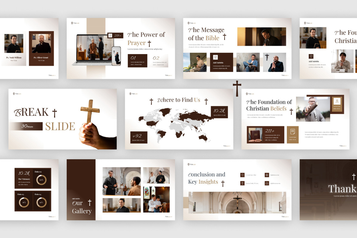 Church and Religion PowerPoint, a Presentation Template by Loin Studio (Photo 4 of 4)