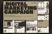 Marketing Campaign Presentation, a Presentation Template by E-Type (Thumbnail 1 of 6)