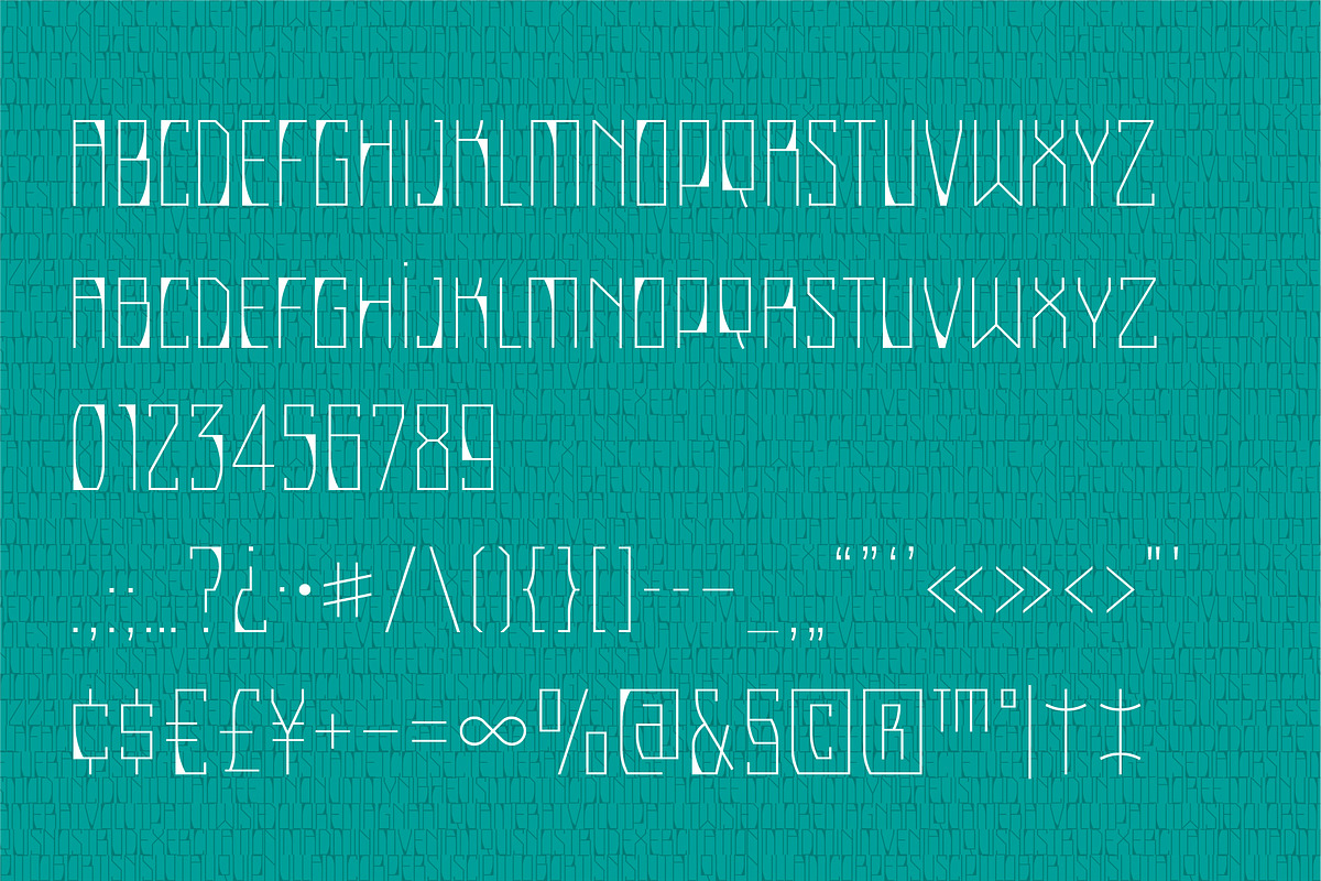 Ankara Texture, a Font by K:O\Fonts (Photo 4 of 5)