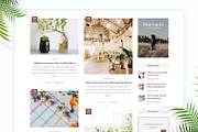 Morvarid - Blog & Shop WP Theme, a WordPress Template by azuratheme (Thumbnail 4 of 6)
