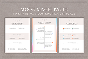 Mystical Workbook & EBook Template