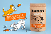 Dogs! Vector Clip Art Illustrations, an Animal Illustration by rouxsupplyco (Thumbnail 10 of 12)