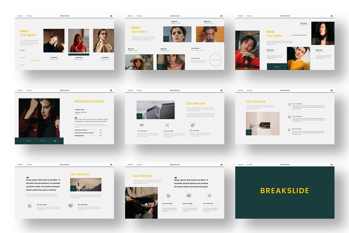 Madiosane- Business Google Slide, a Presentation Template by Dens Creative Studio (Photo 3 of 6)