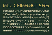 CS Lorena – Art Deco Font, a Sans Serif Font by Craft Supply Co. (Thumbnail 8 of 8)