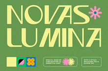 Novas Lumina Display Typeface