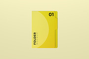 Tab Folder Mockup PSD, a Product Mockup by McLittle Stock (Thumbnail 1 of 2)