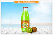 Juice Bottle Mockup, a Product Mockup by Plus Media (Thumbnail 5 of 6)