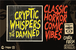 Coven Fresh - Horror Font