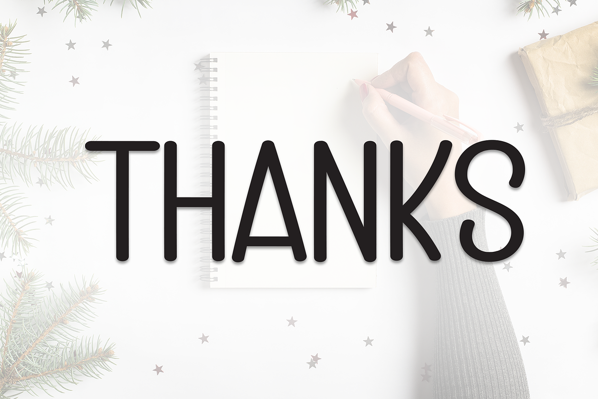 Planner Christmas | Script Font, a Script Font by Scratchones (Photo 8 of 8)