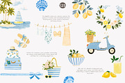 lemon clipart summer fashion clipart, a Decorative Illustration by Patishop Art (Thumbnail 6 of 10)