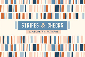 Stripes & Checks Geometric Patterns