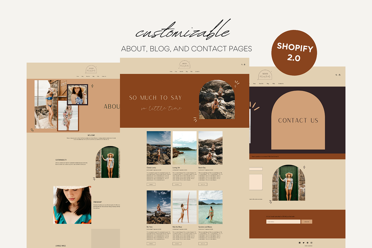 Shopify Theme | Moon Blinked, a Templates & Theme by Easy Website Themes (Photo 3 of 8)