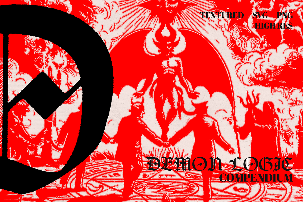 Demon Logic Compendium Vol 01, an Object Graphic by BeNone Designs (Photo 1 of 4)