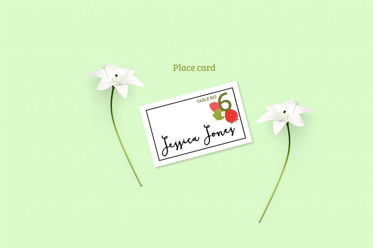 Summer Wedding Invitation Set, an Invitation Template by land art (Photo 8 of 9)