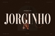 Jorginho Elegant Serif Font, a Serif Font by Perfectype (Thumbnail 1 of 10)