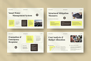 Crisis Management of Urban Flood, a Presentation Template by FIBRINOSÄ (Thumbnail 6 of 7)