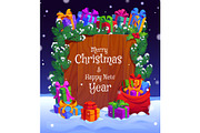 Christmas greeting card, a Seasonal Illustration by Seavector Studio (Thumbnail 3 of 3)
