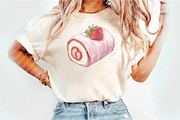 Watercolor Pastel Sweets Clipart, an Illustration by Watercolor design (Thumbnail 5 of 12)