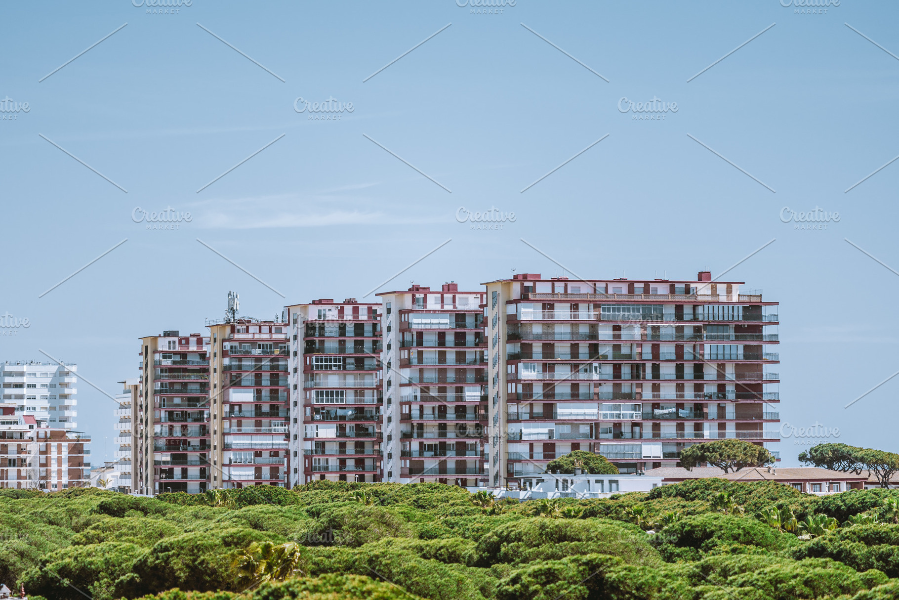 Punta Umbria apartment buildings, an Architecture Photo by SkyNext