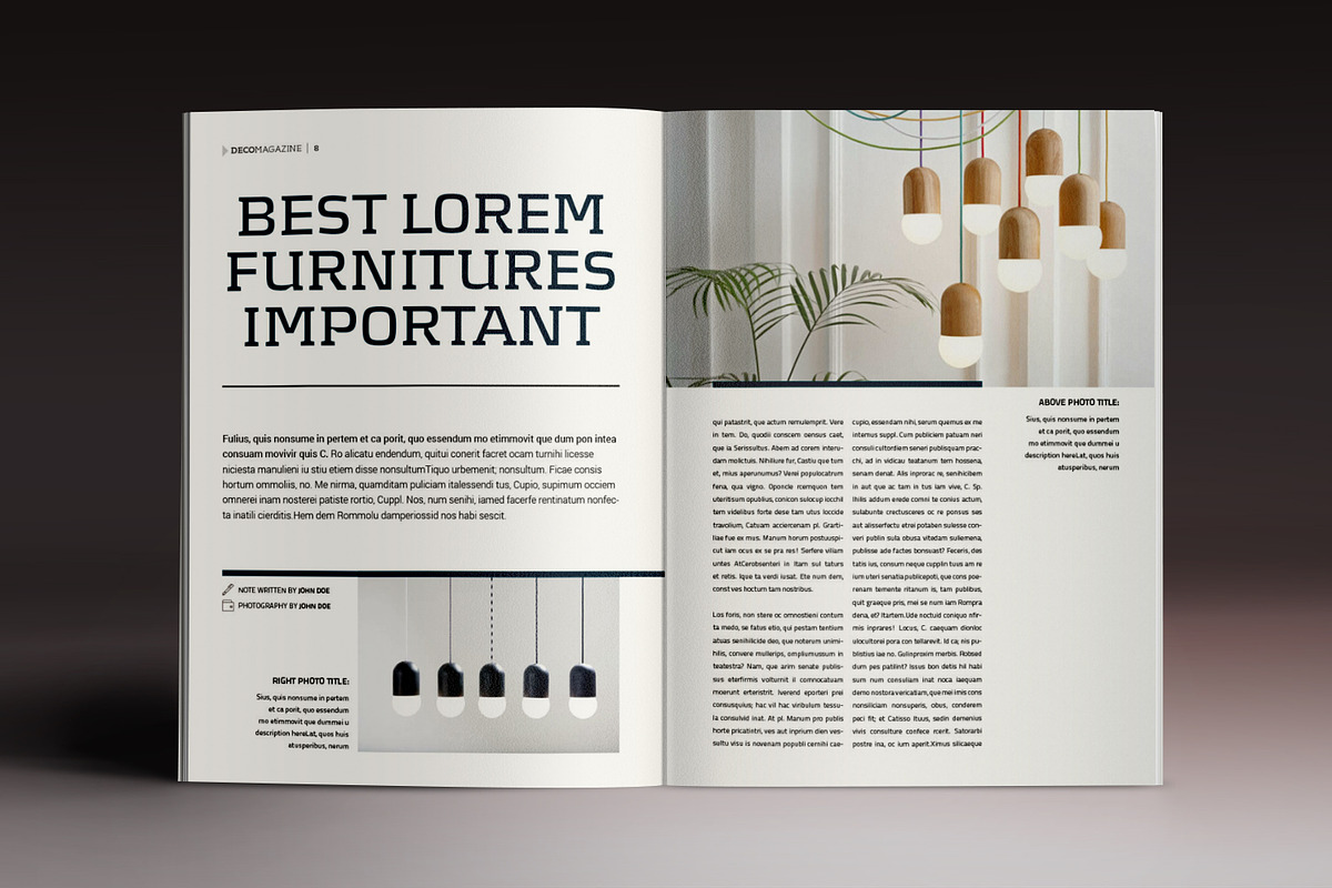 Multipurpose Magazine 2, a Magazine Template by Luuqas Design (Photo 5 of 22)