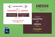 Anbudan Wedding Invitation Template, an Invitation Template by Niram Factory (Thumbnail 1 of 3)