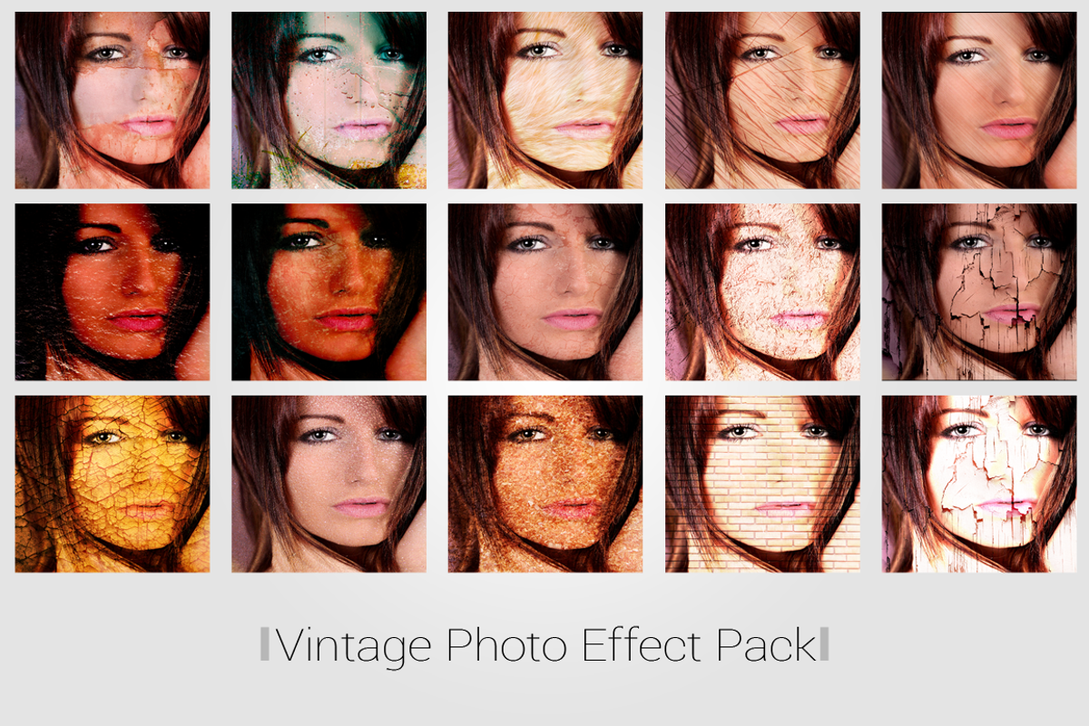 Vintage Overlay Photo Effect preview 4
